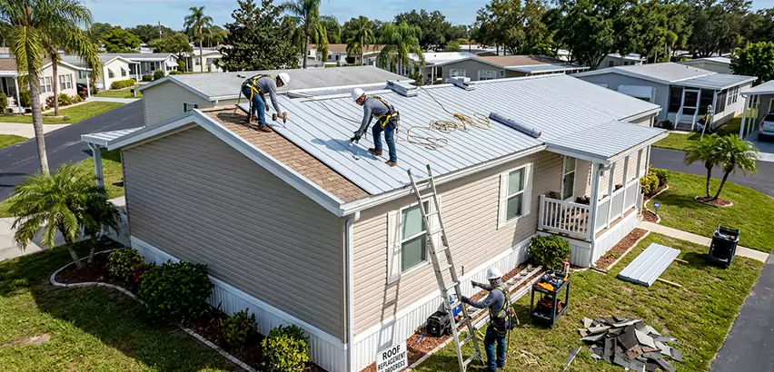 Mobile Home Metal Roof Replacement in Yonkers