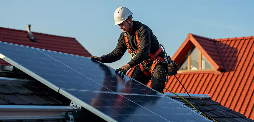 Solar Panels on Steel Roof Installation in Yonkers