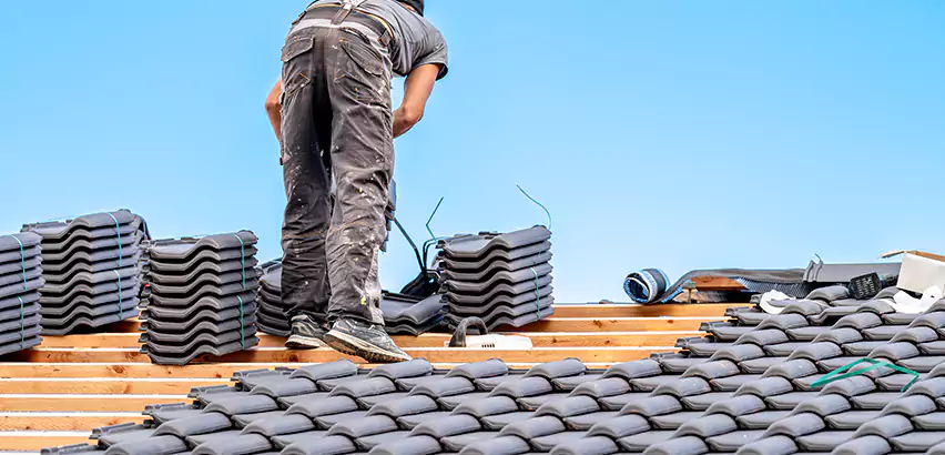 Replacing Tile Roof Underlayment in Yonkers