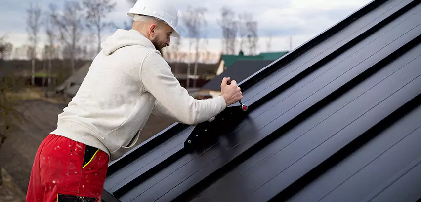 Tin Roof Ridge Cap Installation in Yonkers